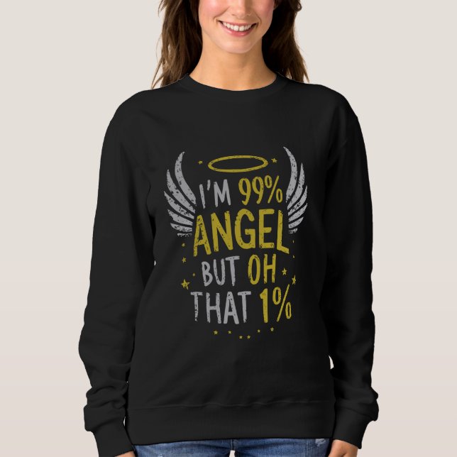 Camiseta Eu tenho 99 Angel mas aquele 1 (Frente)