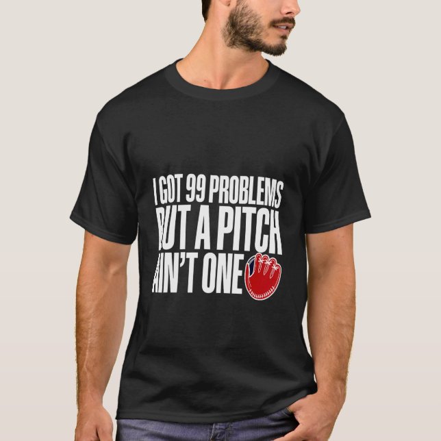 Camiseta Eu tenho 99 problemas, mas uma brecha não é uma (Frente)