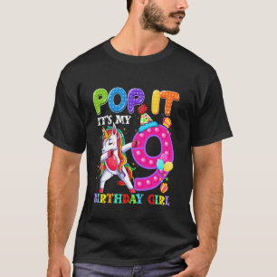 Camiseta Eu tenho 9 anos, 9 anos, dia de aniversário, Unicó