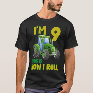 Camiseta Eu tenho 9, é assim que eu faço a Fazenda de Trato