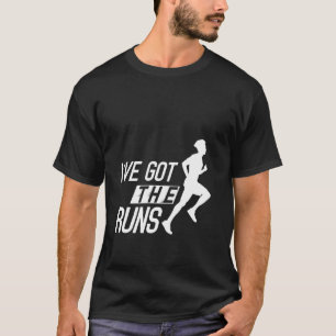 Camiseta Eu Tenho a Corrida Piada de Diarreia -