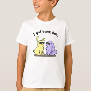 Camiseta Eu Tenho Armas Engraçadas Coelho Coelho Engraçado