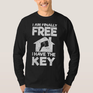 Camiseta Eu tenho as Keys RealProperty A Aquecer Nova Casa