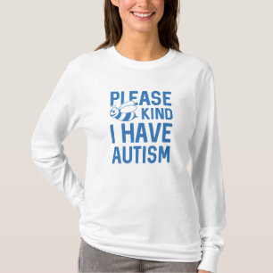 Camiseta Eu Tenho Autismo