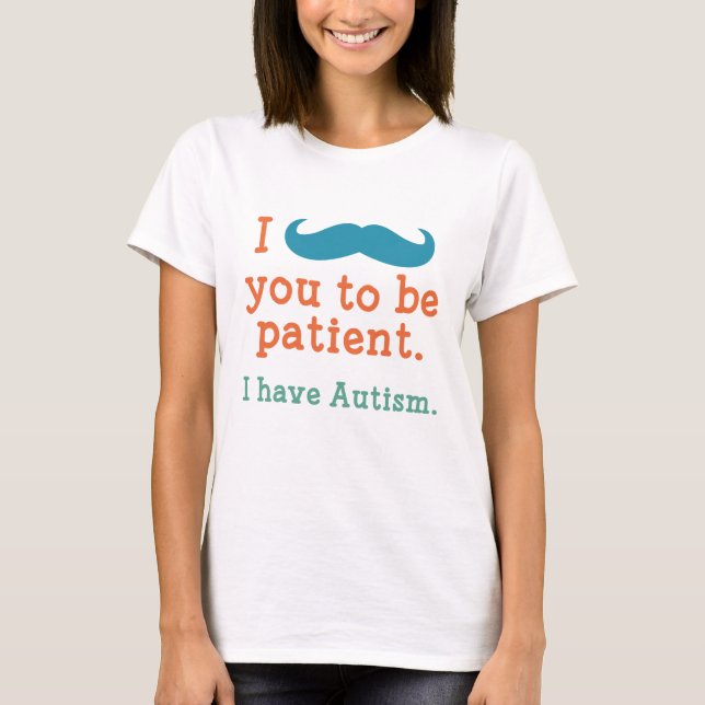 Camiseta Eu Tenho Autismo (Frente)