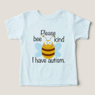 Camiseta Eu Tenho Autismo Cute Bee Pun