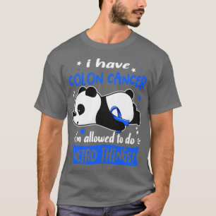 Camiseta Eu Tenho Cancer De Dois-Cons Que Eu Sou Autorizado