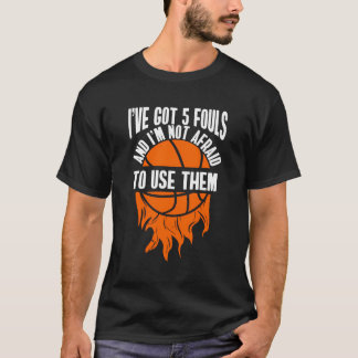 Camiseta Eu Tenho Cinco Cachorros E Não Tenho Medo De Usá-L