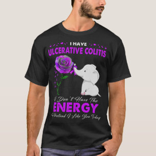 Camiseta Eu tenho consciência de colite ulcerativa