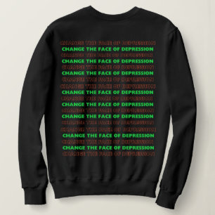 Camiseta Eu tenho depressão: Neon Green