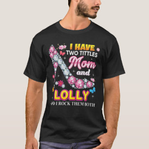 Camiseta Eu Tenho Dois Bichos Mãe E Lolly Rock Ambos Di