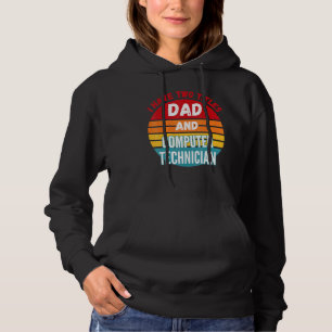 Camiseta Eu Tenho Dois Títulos De Pai E Técnico De Computad