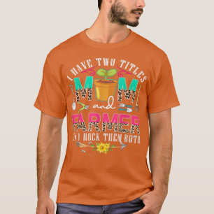 Camiseta Eu Tenho Dois Títulos Mãe E Farmadora Fluxo De Leo