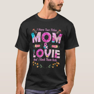 Camiseta Eu Tenho Dois Títulos Mãe E Flores Amigas D Mãe