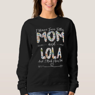 Camiseta Eu Tenho Dois Títulos Mãe E Lola Filipino Avó