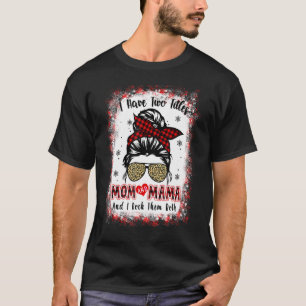 Camiseta Eu Tenho Dois Títulos Mãe E Mãe Xadrez Buffalo Ver