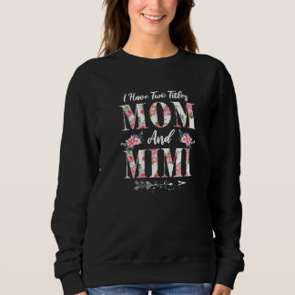 Camiseta Eu tenho dois títulos: Mãe e Mimi Flores Da Mãe