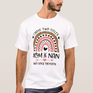 Camiseta Eu Tenho Dois Títulos Mãe E Nan Eu Os Rodo Rai