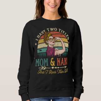 Camiseta Eu Tenho Dois Títulos Mãe E Nana Mulheres Leopardo
