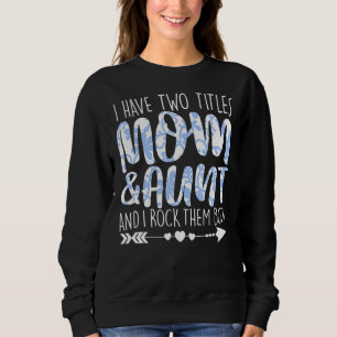 Camiseta Eu Tenho Dois Títulos Mãe e Tia Fora Vovó Garota W