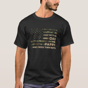 Camiseta Eu Tenho Dois Títulos Papai E Vovô Dia dos Pais Av