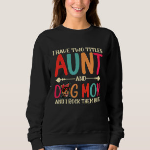 Camiseta Eu Tenho Dois Títulos Tia E Cão Kelpie Australiano