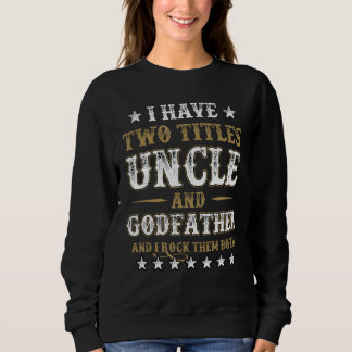 Camiseta Eu Tenho Dois Títulos Tio E Padrinho E Eu Rock T