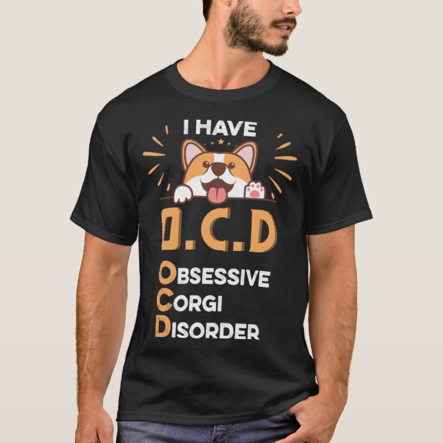 Camiseta Eu Tenho Dose Obsessiva De Corgi Para Cachorro (Frente)