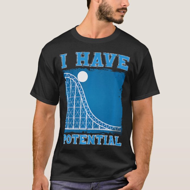 Camiseta Eu Tenho Energia Potencial (Frente)