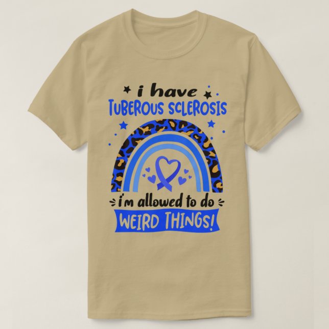 Camiseta Eu tenho esclerose tuberculose eu posso fazer estr (Frente do Design)