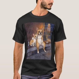 Camiseta Eu Tenho Esse Cachorro Em Mim Cachorro Bulldog Fra
