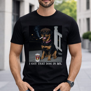 Camiseta Eu Tenho Esse Cachorro Em Mim, Engraçada Personali