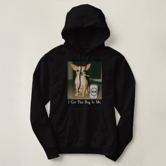 Camiseta Eu Tenho Esse Cachorro Em Mim Funny Chihuahua Fuma
