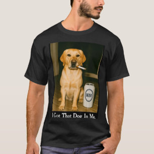 Camiseta Eu Tenho Esse Cachorro Em Mim Funny Retriever Bebe