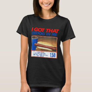 Camiseta Eu Tenho Esse Cachorro Em Mim Meme Hot Dog Cachorr