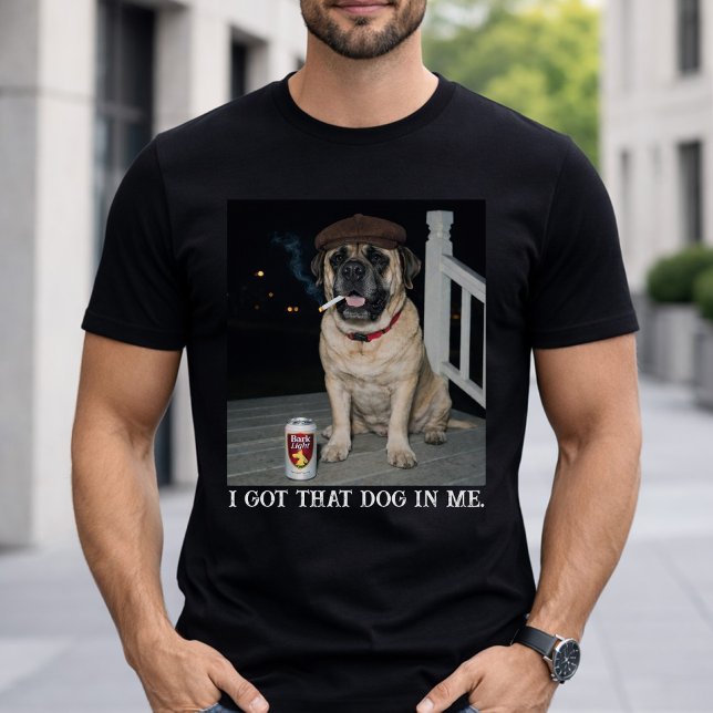 Camiseta Eu Tenho Esse Cachorro Em Mim, Personalidade Diver (Criador carregado)