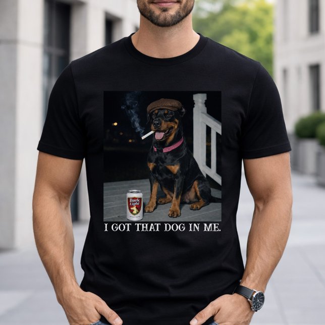 Camiseta Eu Tenho Esse Cachorro Em Mim, Piada Do Doberman P (Criador carregado)
