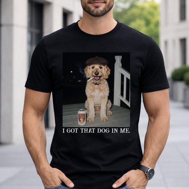 Camiseta Eu Tenho Esse Cachorro Em Mim, Piada Engraçada do  (Criador carregado)
