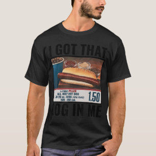 Camiseta Eu Tenho Esse Cachorro Em Mim Piada Retro Vintage