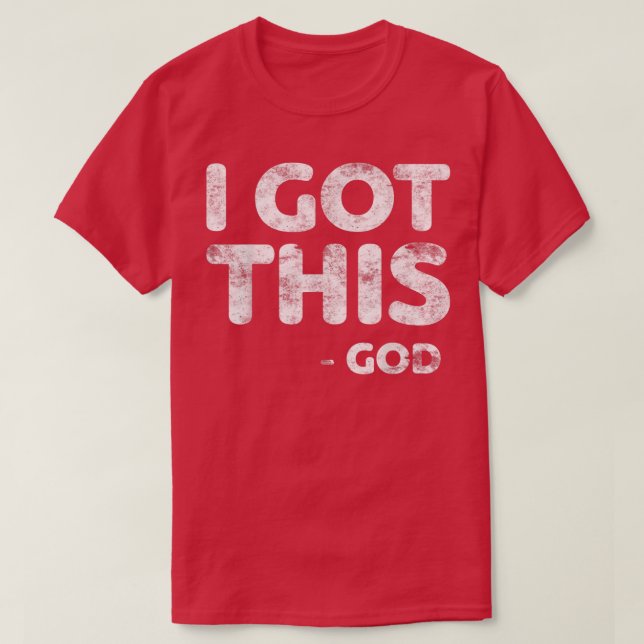 Camiseta Eu Tenho Este Presente De Religião De Cristo (Frente do Design)