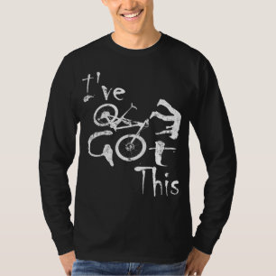 Camiseta Eu tenho este retro de Descida de queda do Mtb