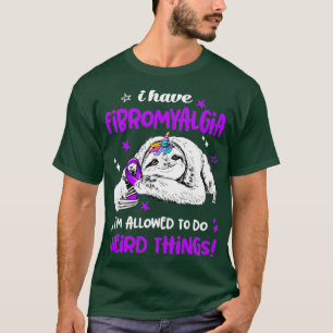 Camiseta Eu tenho Fibromialgia que eu posso fazer coisas es