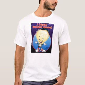 Camiseta Eu tenho ideias brilhantes!