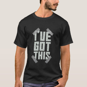 Camiseta Eu tenho isto - Fita adesiva