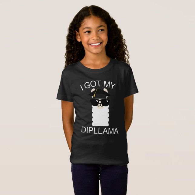 Camiseta Eu Tenho Meu Dipllama (Frente Completa)