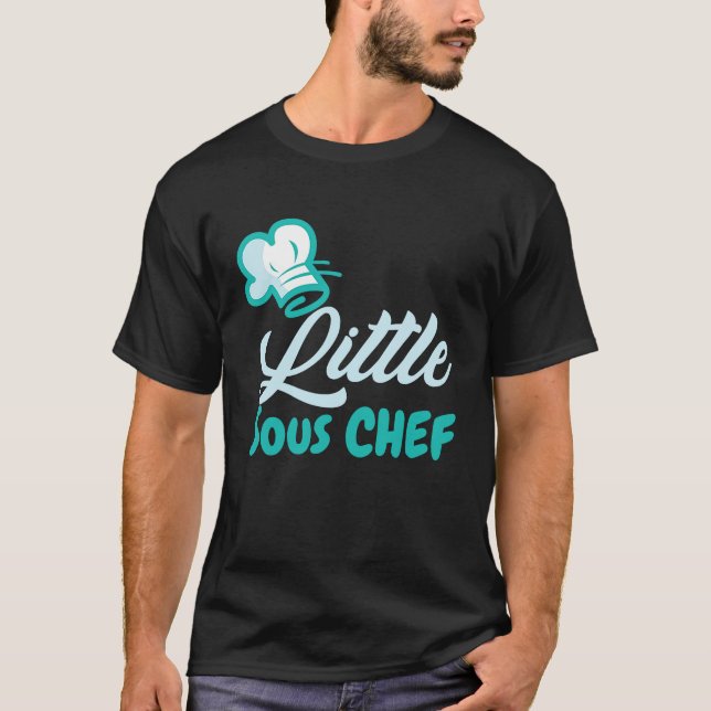 Camiseta Eu Tenho Meu Pequeno Chef Comando Sous Chef (Frente)