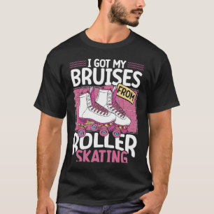 Camiseta Eu Tenho Meus Machucados Do Patins De Roda Impress