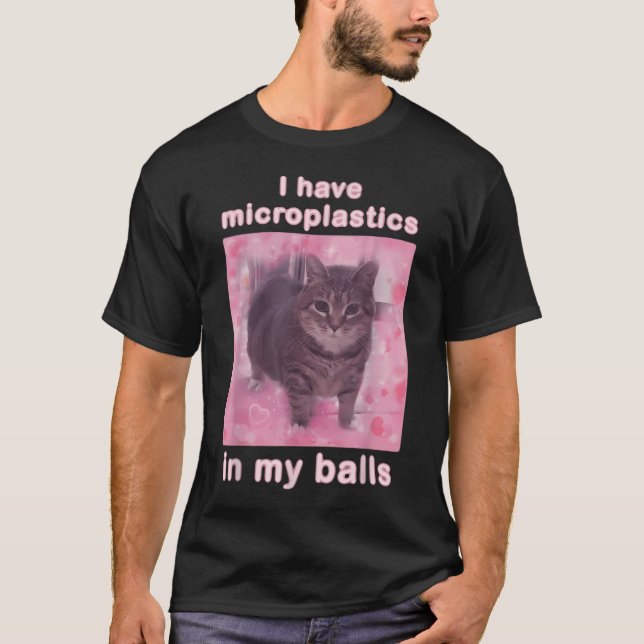 Camiseta Eu Tenho Microplásticos No Meu (Frente)