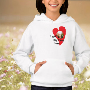 Camiseta Eu tenho minha mãe aqui! Personalização da Foto