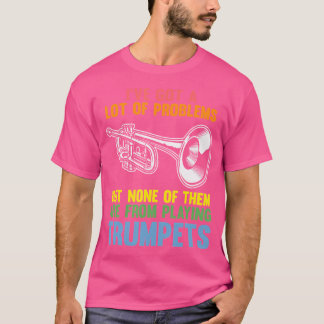 Camiseta Eu Tenho Muitos Problemas Mas Nenhuma Armadilha.